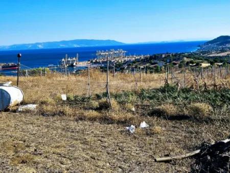 765 M2 Schnäppchengrundstück Mit Vollem Meerblick Zum Dringenden Verkauf In Tekirdag Barbarosta