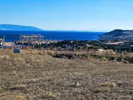 765 M2 Schnäppchengrundstück Mit Vollem Meerblick Zum Dringenden Verkauf In Tekirdag Barbarosta