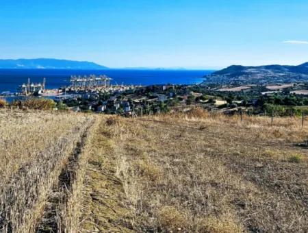 765 M2 Schnäppchengrundstück Mit Vollem Meerblick Zum Dringenden Verkauf In Tekirdag Barbarosta