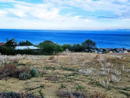 3.300 M2 Nettogrundstück, Das Für Den Bau Eines Genossenschaftsgeländes Mit Vollem Meerblick Zum Dringenden Verkauf In Tekirdag Barbarosta Geeignet Ist