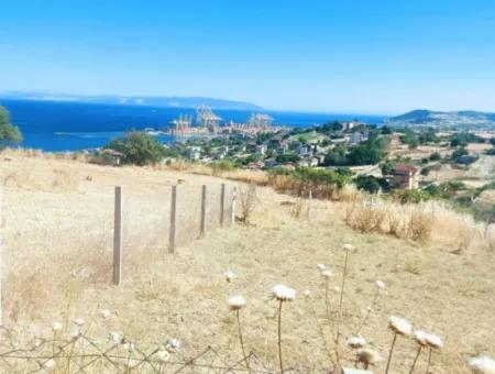 765 M2 Schnäppchengrundstück Mit Vollem Meerblick Zum Dringenden Verkauf In Tekirdag Barbarosta