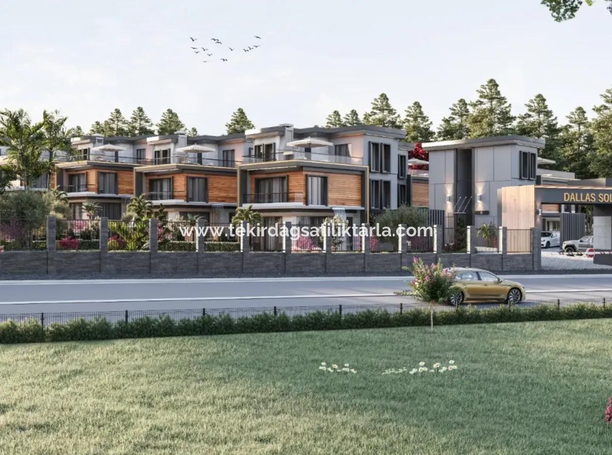 Eco-Friendly Project In Süleymanpaşa, Tekirdag: 29 Detached Villas