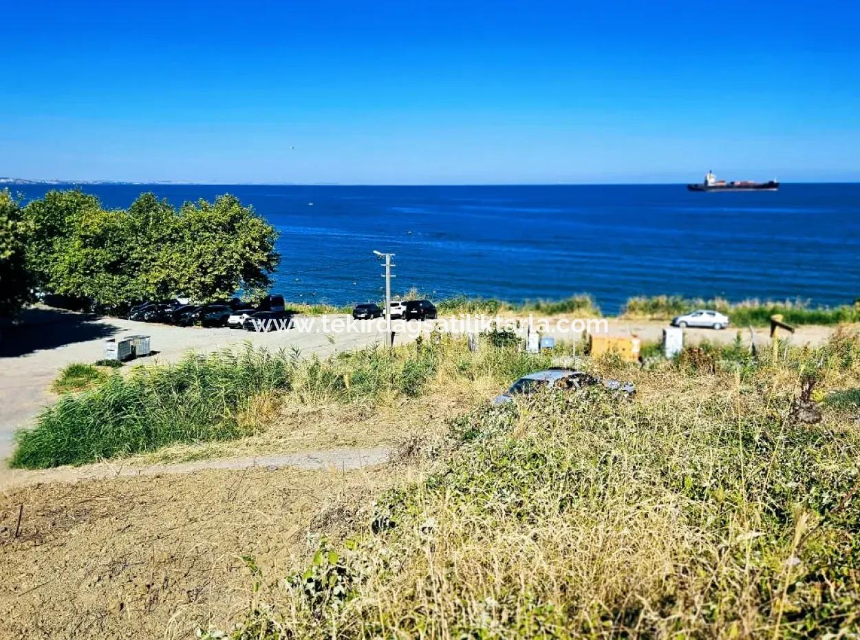 Coupon Land Suitable For Building Your Seafront Detached Villa In Tekirdag Barbarosta