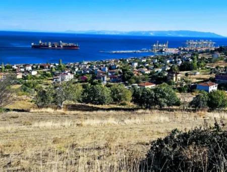 Opportunity Land Suitable For Making Your Detached House With Pool In Your Pregnant House For Urgent Sale In Tekirdag Barbarosta