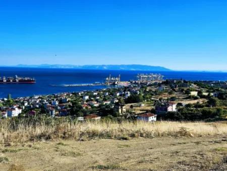 Opportunity Land Suitable For Making Your Detached House With Pool In Your Pregnant House For Urgent Sale In Tekirdag Barbarosta