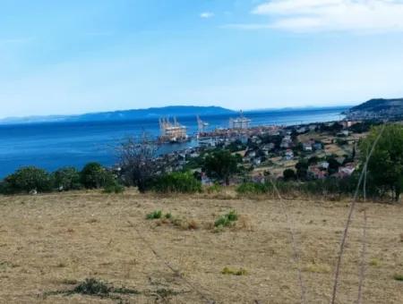 Coupon Land For Urgent Sale Suitable For Building Your Detached House With Wonderful Sea View In Tekirdag Barbarosta