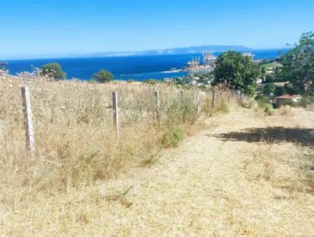 765 M2 Bargain Land With Full Sea View For Urgent Sale In Tekirdag Barbarosta