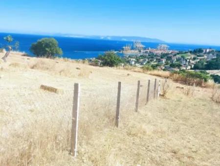 765 M2 Bargain Land With Full Sea View For Urgent Sale In Tekirdag Barbarosta