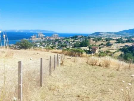 765 M2 Bargain Land With Full Sea View For Urgent Sale In Tekirdag Barbarosta