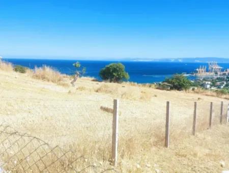 765 M2 Bargain Land With Full Sea View For Urgent Sale In Tekirdag Barbarosta