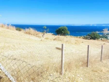 765 M2 Bargain Land With Full Sea View For Urgent Sale In Tekirdag Barbarosta