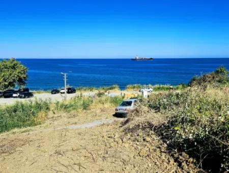 Coupon Land Suitable For Building Your Seafront Detached Villa In Tekirdag Barbarosta