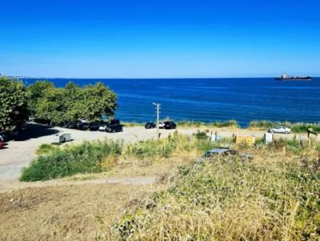 Coupon Land Suitable For Building Your Seafront Detached Villa In Tekirdag Barbarosta